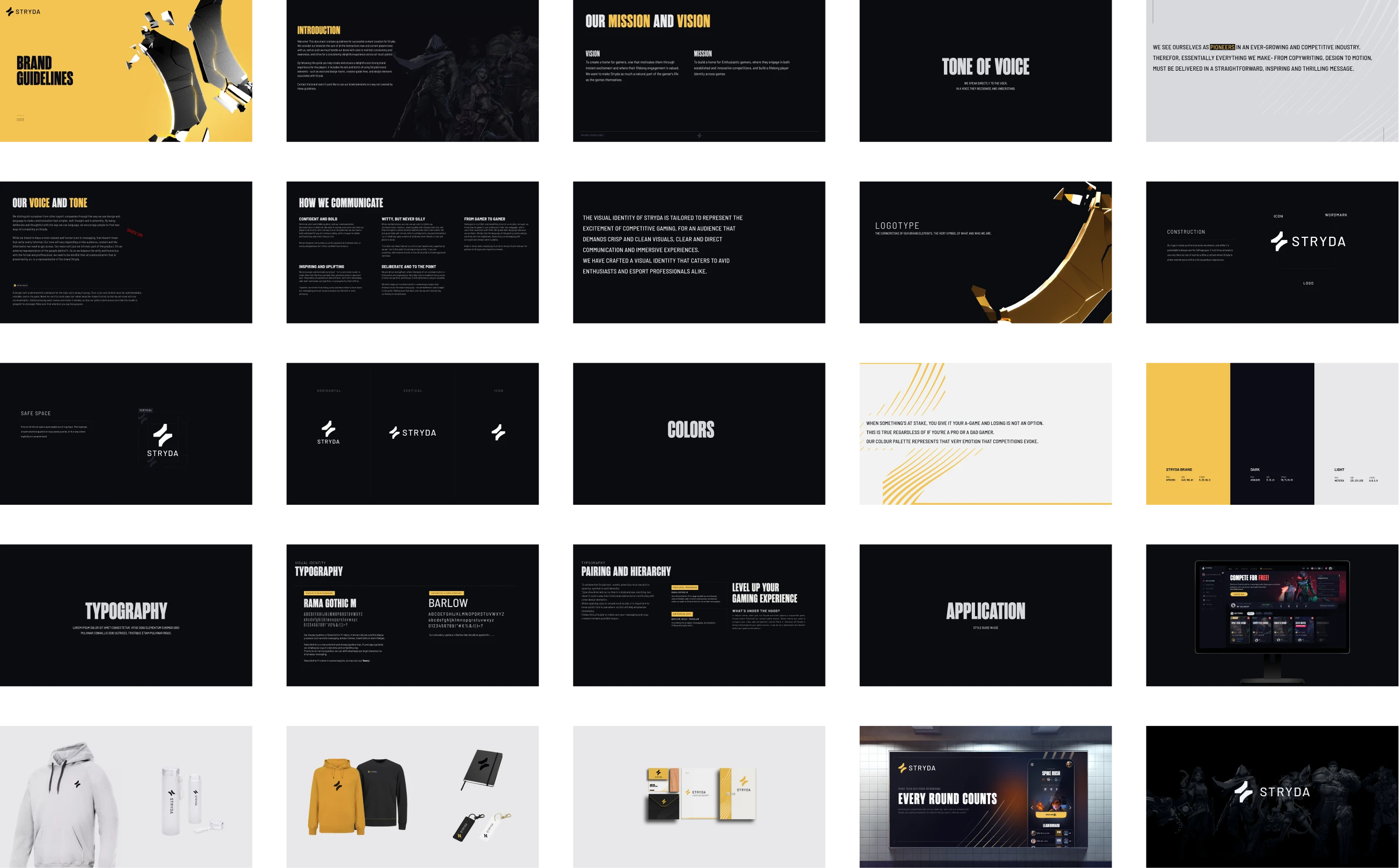 Stryda brand guidelines