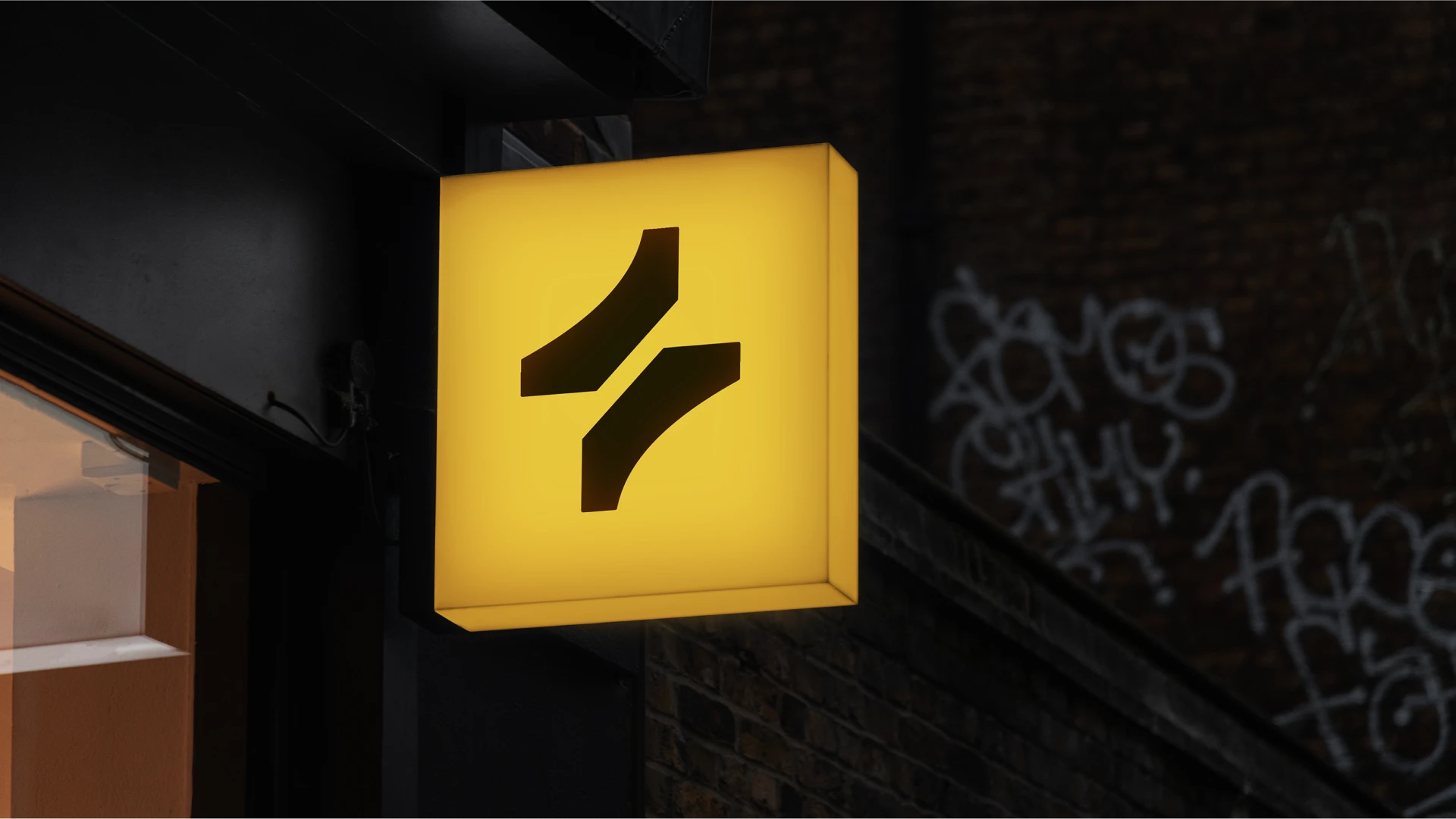 Stryda logo sign