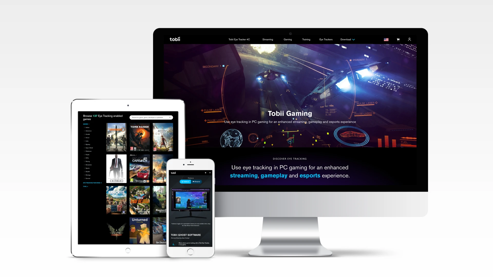 Tobii digital design across devices